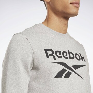 Felpa sportiva 'IDENTITY' di Reebok in grigio