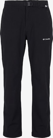 COLUMBIA Tapered Ulkoiluhousut 'Essential Hike™ 365' värissä musta: etupuoli