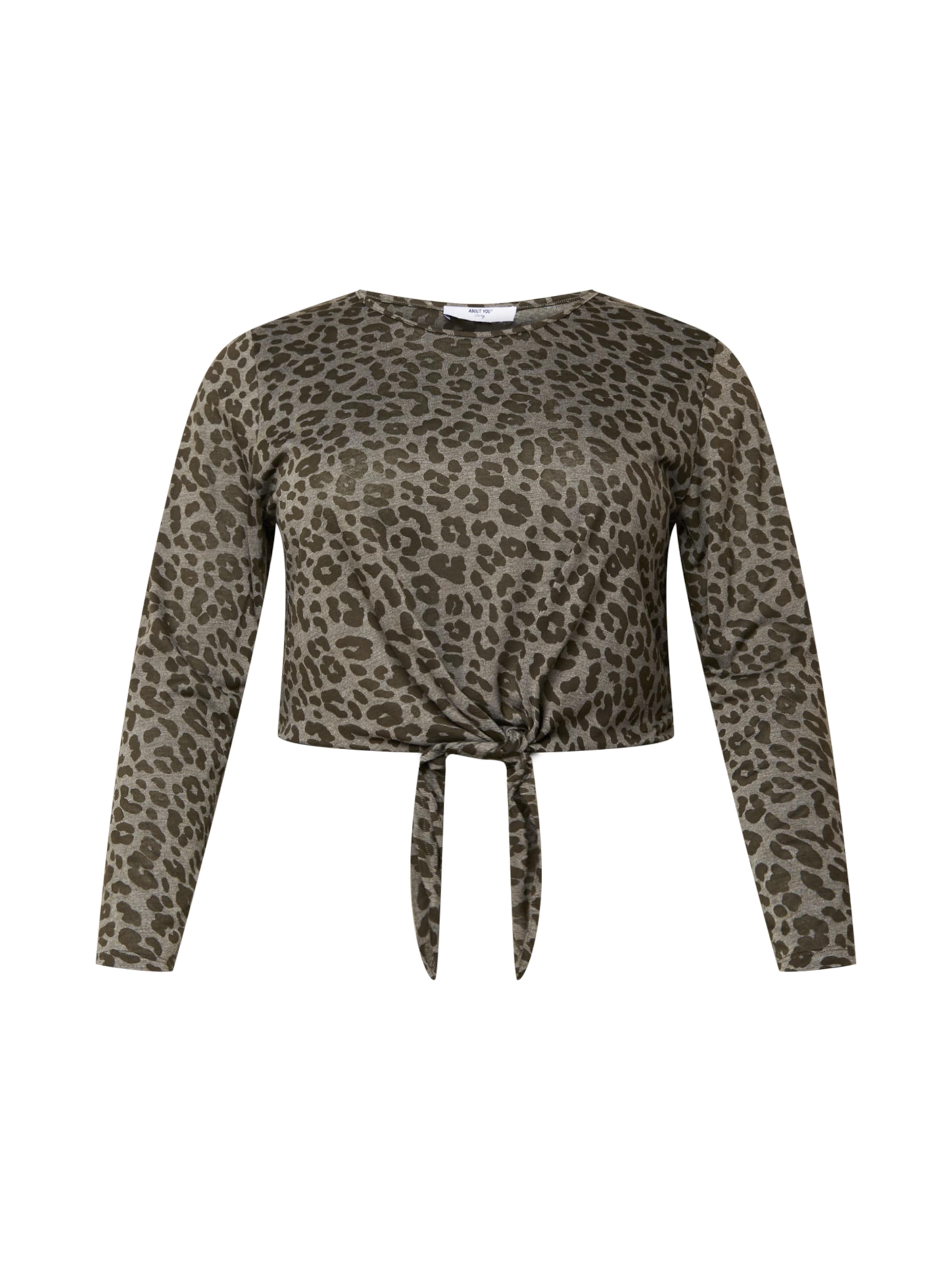 ABOUT YOU Curvy Shirt 'Maria' in Green: front