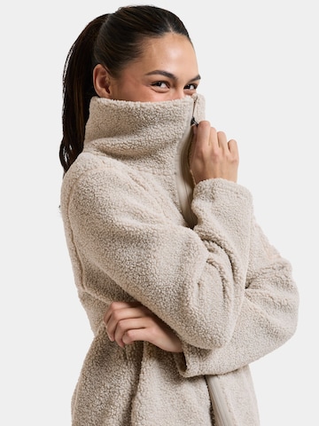 Didriksons Fleece jas 'Umi' in Beige