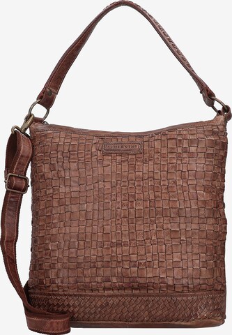 Greenland Nature Shoulder Bag 'Femi & Nine' in Brown: front