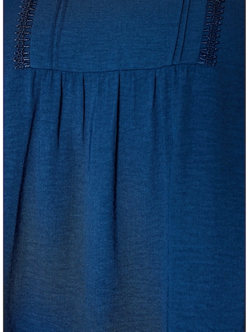 Zizzi Bluse 'CAWHITNEY' in Blau
