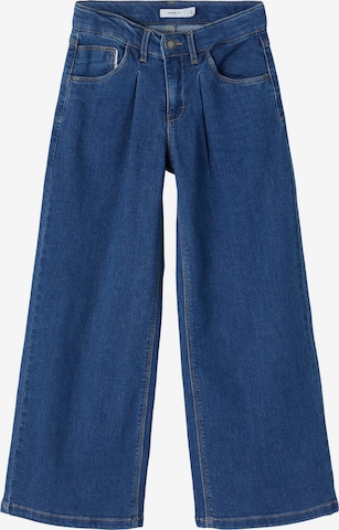 NAME IT Wide Leg Jeans 'Bella' in Blau: predná strana