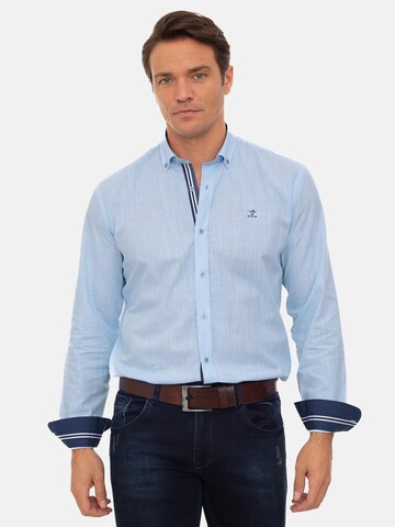 Sir Raymond Tailor Regular fit Overhemd 'Patty' in Blauw: voorkant