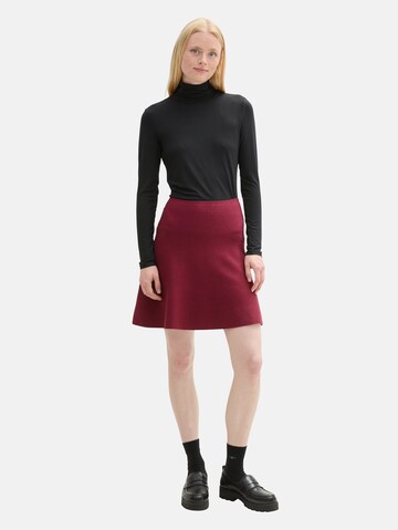 TOM TAILOR DENIM Rok in Rood