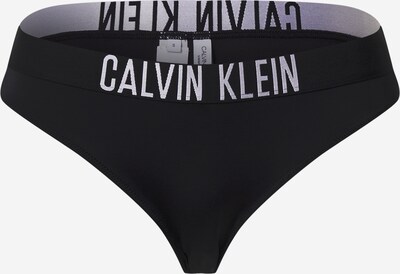 Pantaloncini per bikini Calvin Klein Swimwear di colore nero / bianco, Visualizzazione prodotti