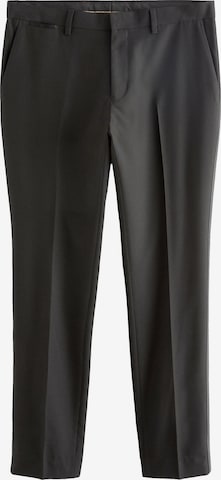Next Slimfit Spodnie w kant w kolorze czarny: przód