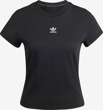 ADIDAS ORIGINALS Shirt 'Essentials' in Black: front