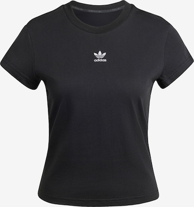 Marškinėliai 'Essentials' iš ADIDAS ORIGINALS, spalva – juoda / balta, Prekių apžvalga