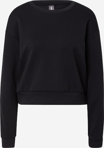 ONLY PLAY Athletic Sweatshirt in Black: front