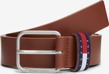 Tommy Jeans Ремень 'RYAN' в Коричневый: спереди