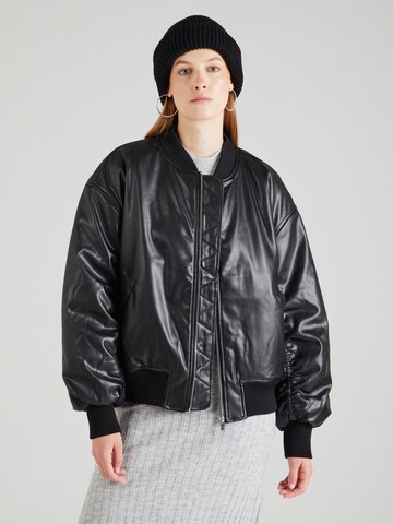 TOPSHOP Jacke in Schwarz: predná strana