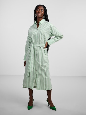 Y.A.S Shirt Dress 'Legion' in Green