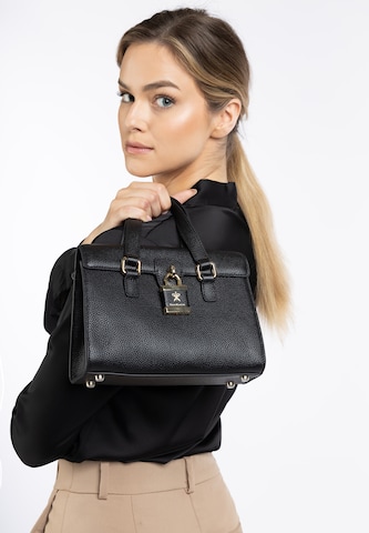 DreiMaster Klassik Handbag in Black: front