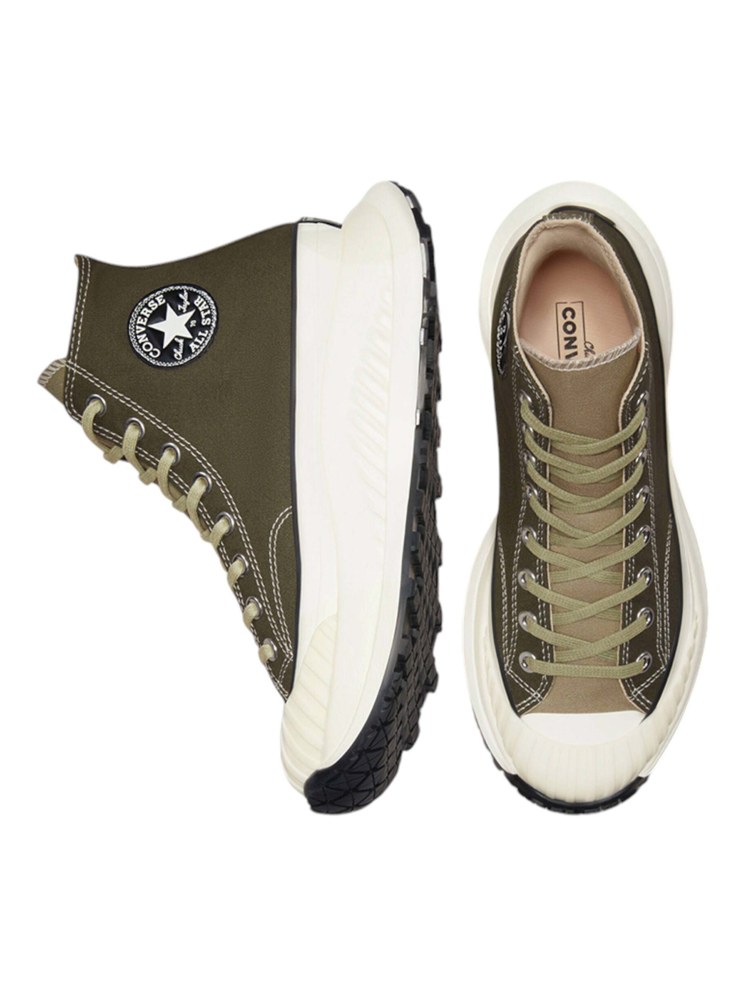 Sneaker alta di CONVERSE in grigio