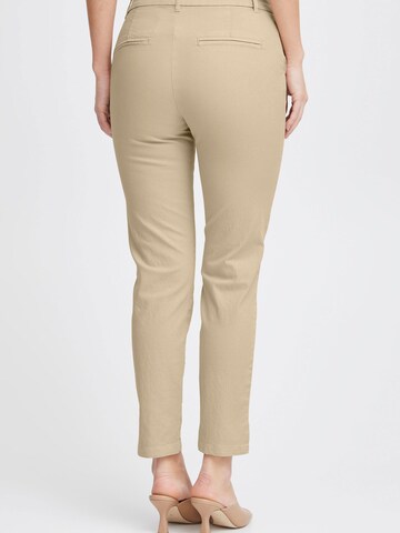 Skinny Pantaloni chino 'Skinny Leg' di PULZ Jeans in beige