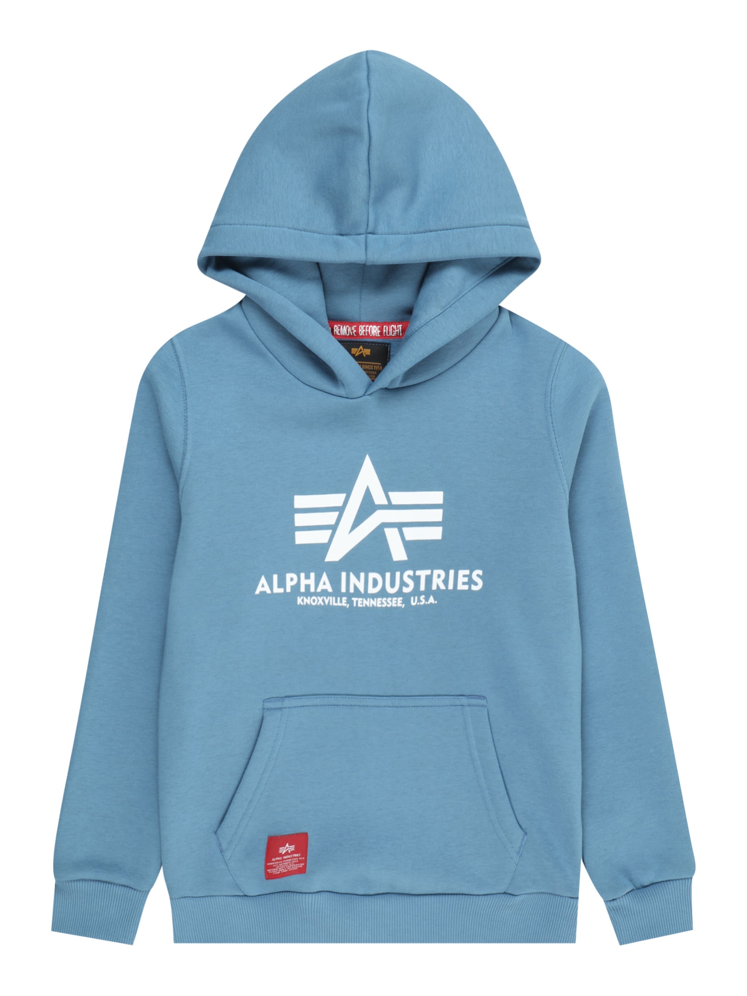 ALPHA INDUSTRIES Μπλούζα φούτερ σε μπλε: μπροστά
