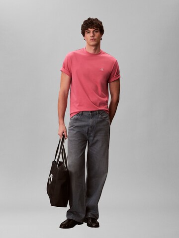 T-Shirt Calvin Klein Jeans en rose