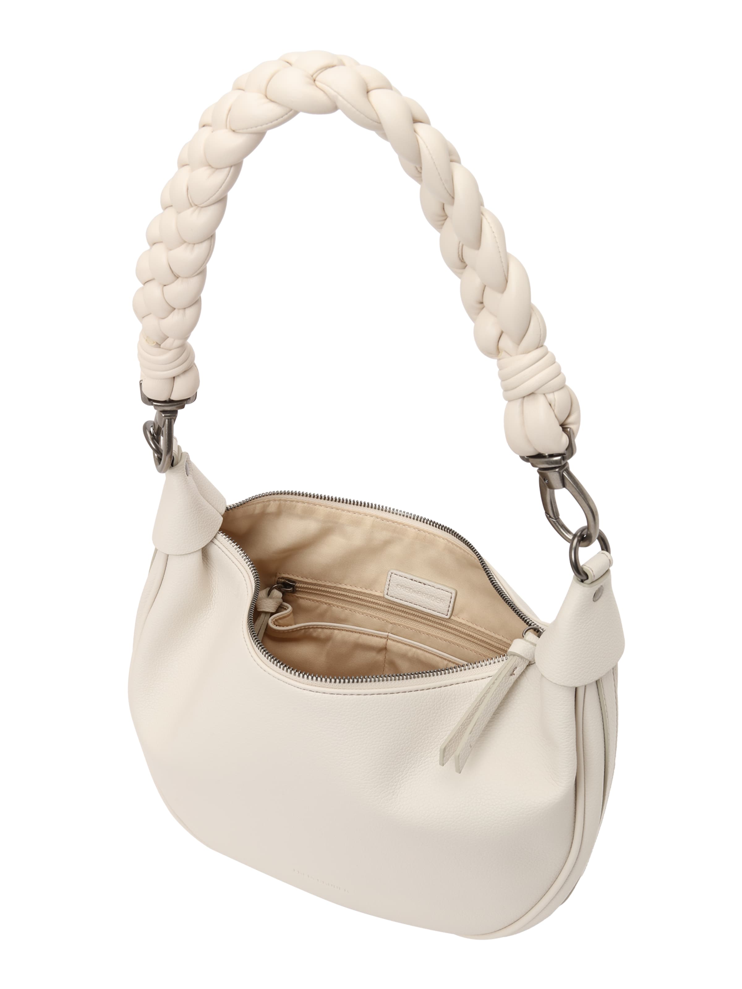 FREDsBRUDER Õlakott 'Good Vibes Only', värv valge