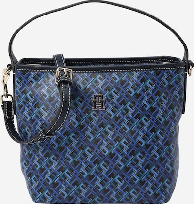 TOMMY HILFIGER Bolso de mano en azul / azul claro / petróleo / negro, Vista del producto