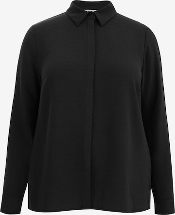 WE Fashion Blouse in Black: front