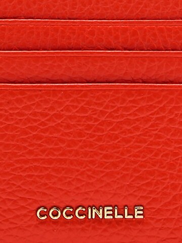 Coccinelle Portemonnee 'COCCINELLE METALLIC' in Rood