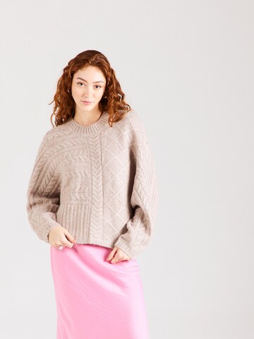 Pullover 'DOLMAN' di Abercrombie & Fitch in beige: frontale