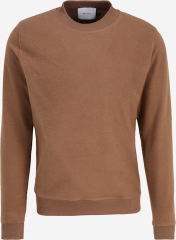 Rotholz Sweatshirt in Bruin: voorkant