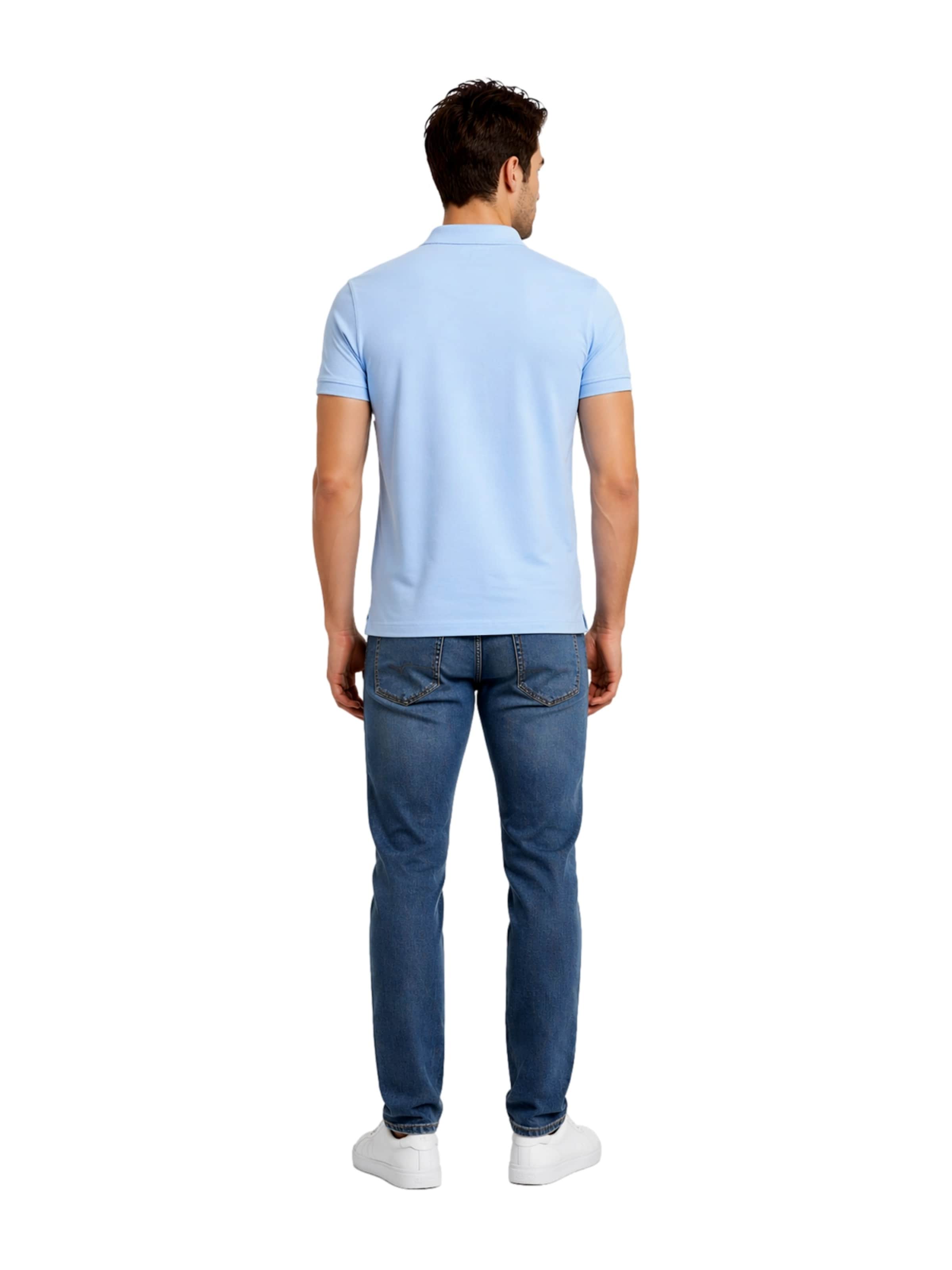 U.S. POLO ASSN. - Camisa em azul