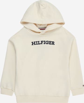 TOMMY HILFIGER Sweatshirt in Beige: predná strana