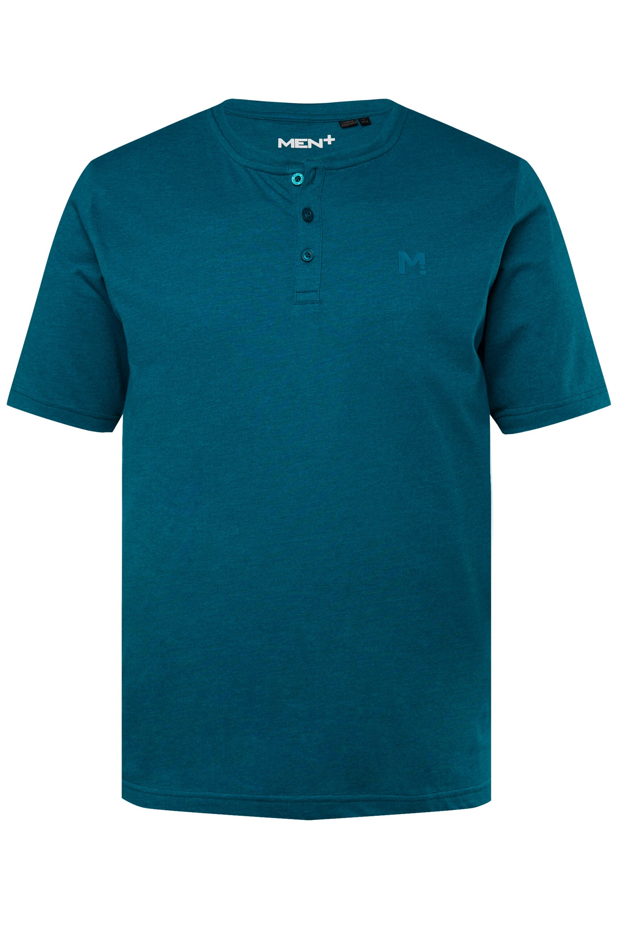 Men Plus T-Shirt in Blau: Vorderseite