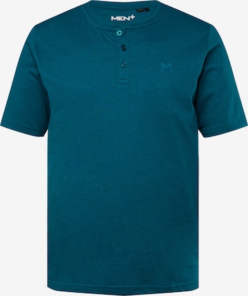 Men Plus T-Shirt in Blau: Vorderseite