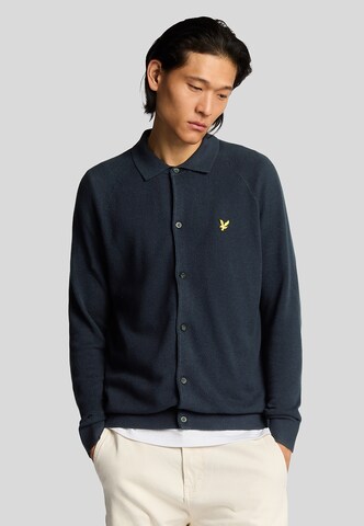 Lyle & Scott Trui in Blauw: voorkant