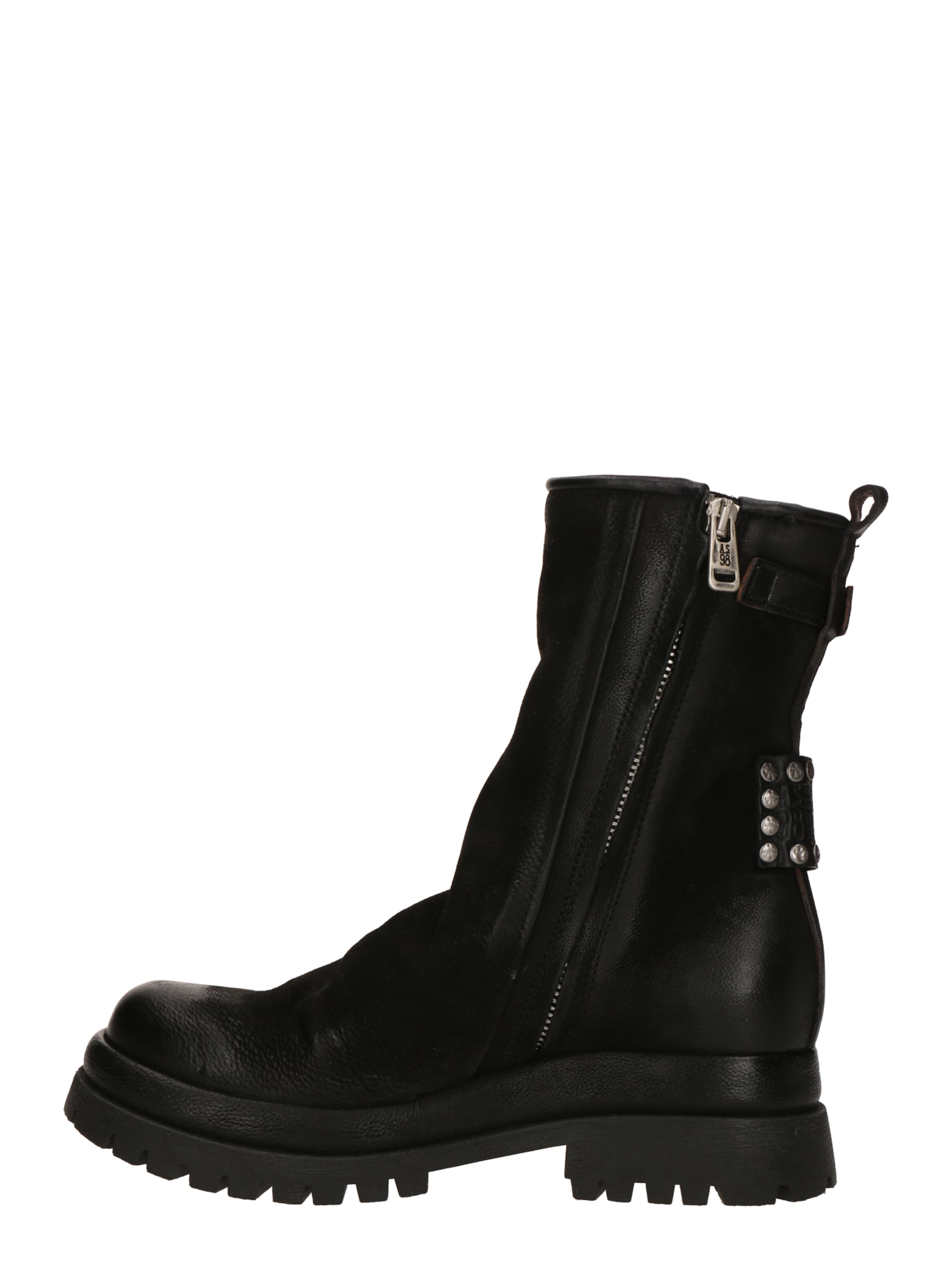 A.S.98 Ankle Boots in Black