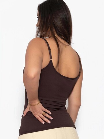 SASSYCLASSY Shaping top in Brown
