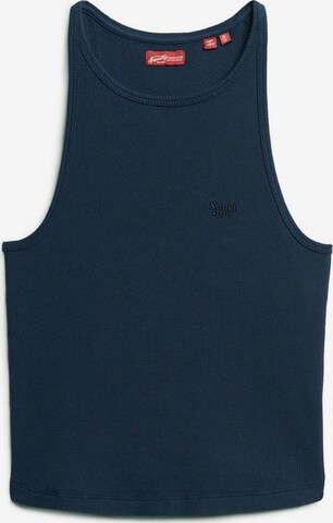 Superdry Top 'Essential' in Blue: front