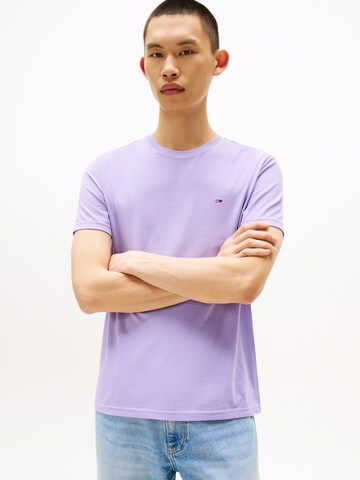 Tommy Jeans Tričko 'JASPE' - Fialová: predná strana