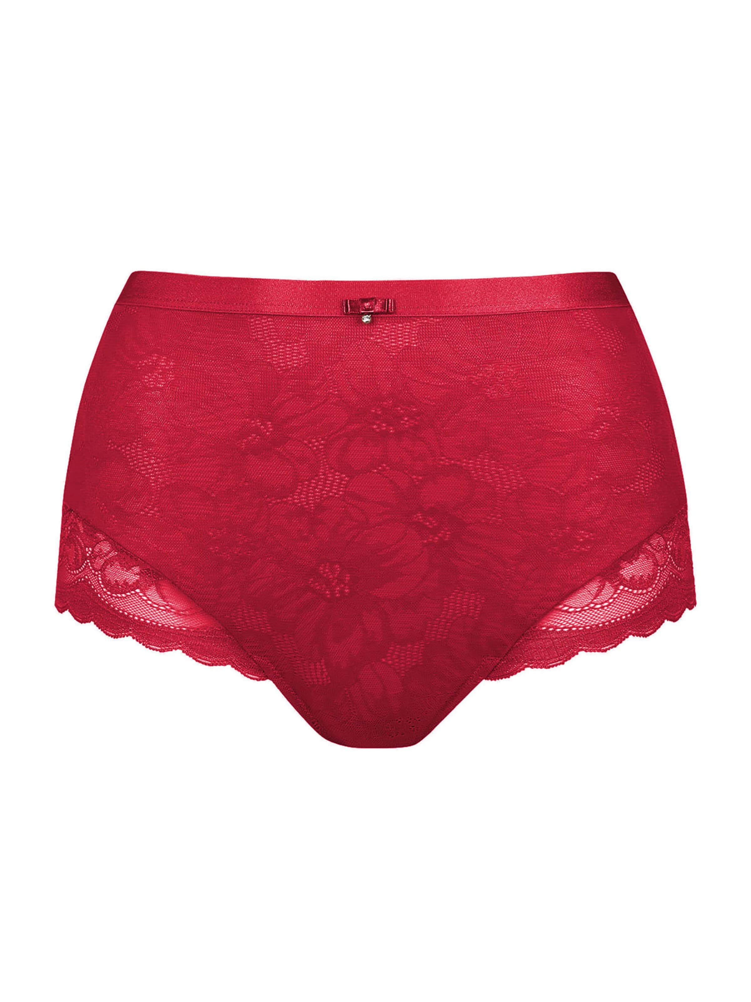 Lisca Panty 'Evelyn' in Red: front