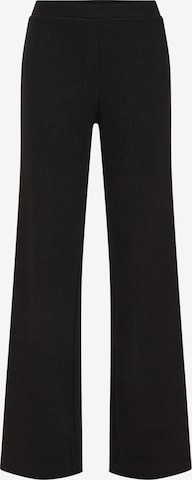 WE Fashion Regular Housut värissä musta: etupuoli