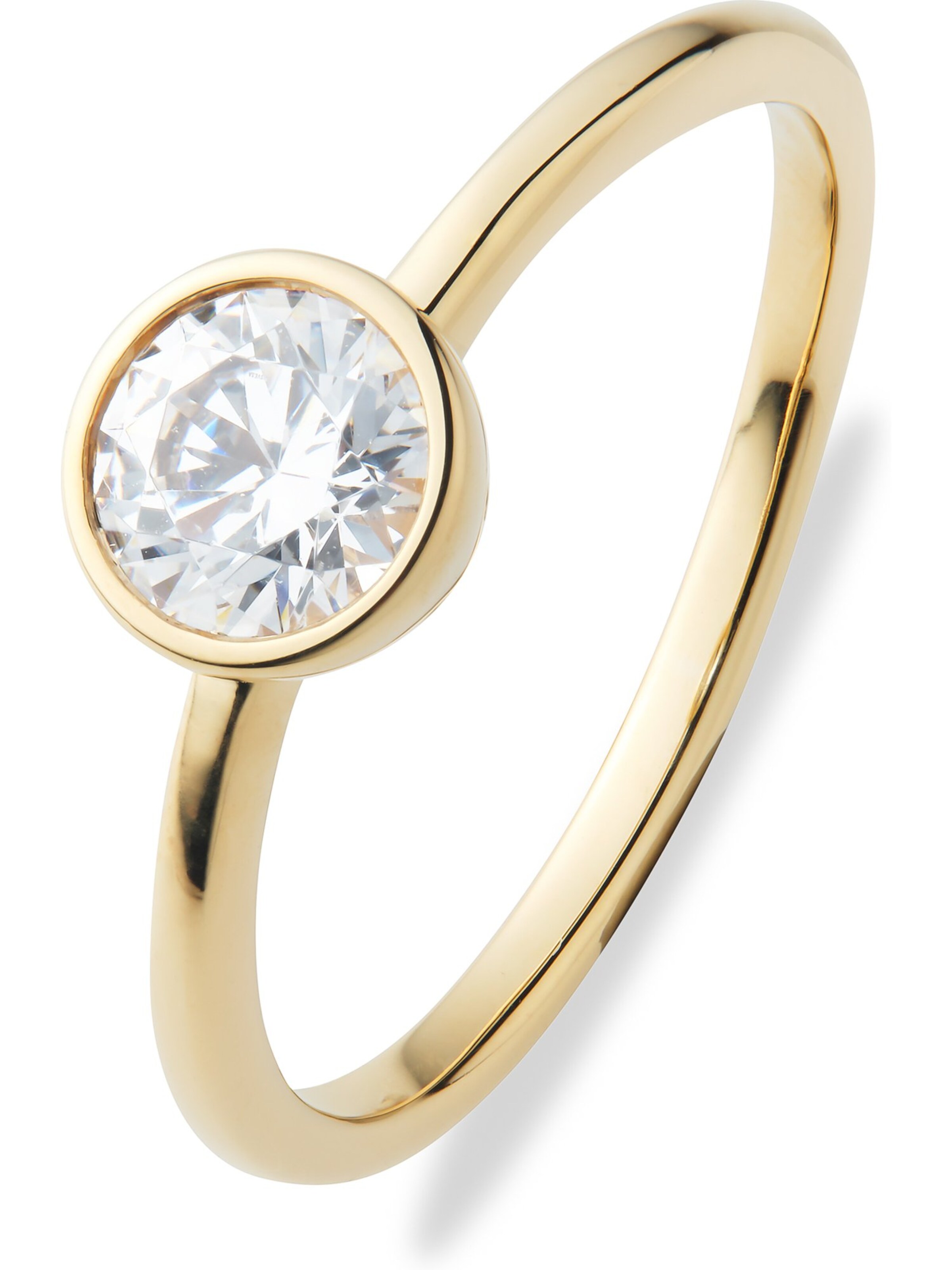 CHRIST Ring in Gold: Vorderseite