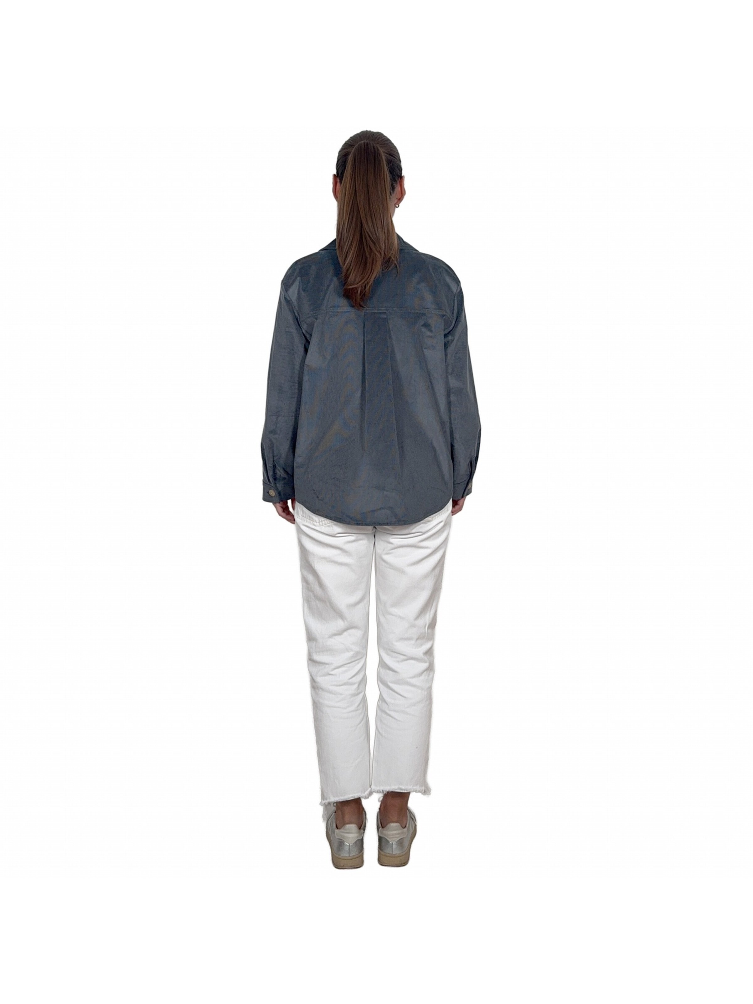 Marvern Oversized tričko 'Amelie' – šedá