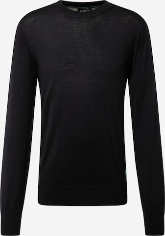 SCOTCH & SODA - Jersey en negro: frente