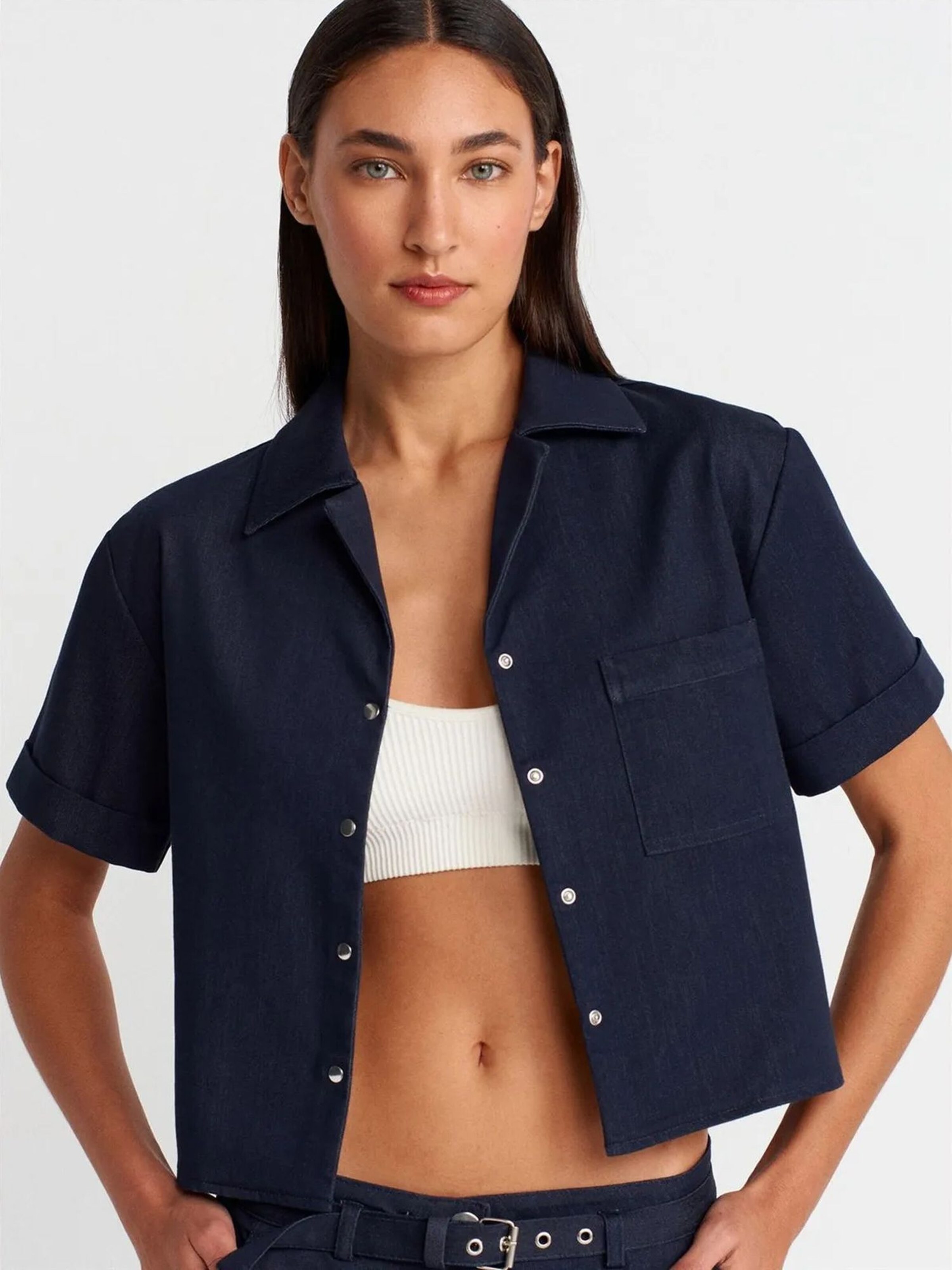 Dilvin Hemden in Blau