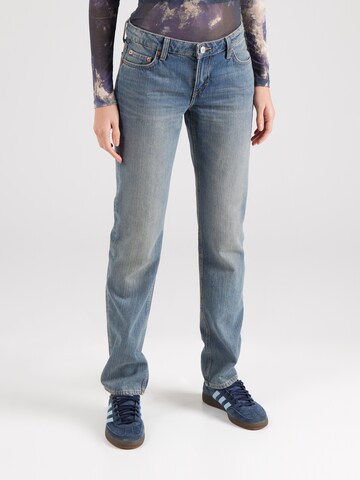 WEEKDAY Slimfit Jeans 'NAIL' i blå: framsida