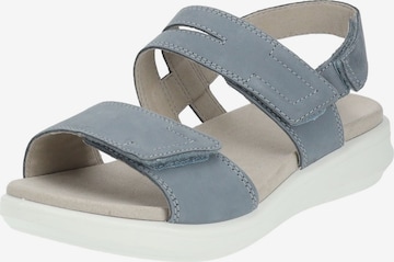 Legero Sandals in Blue: front