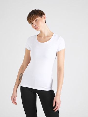 T-shirt fonctionnel 'F0906' 4F en blanc : devant