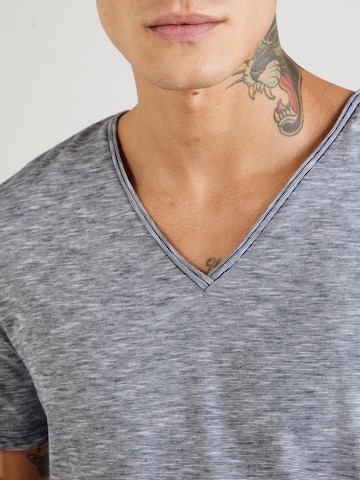 QS Shirt in Blauw