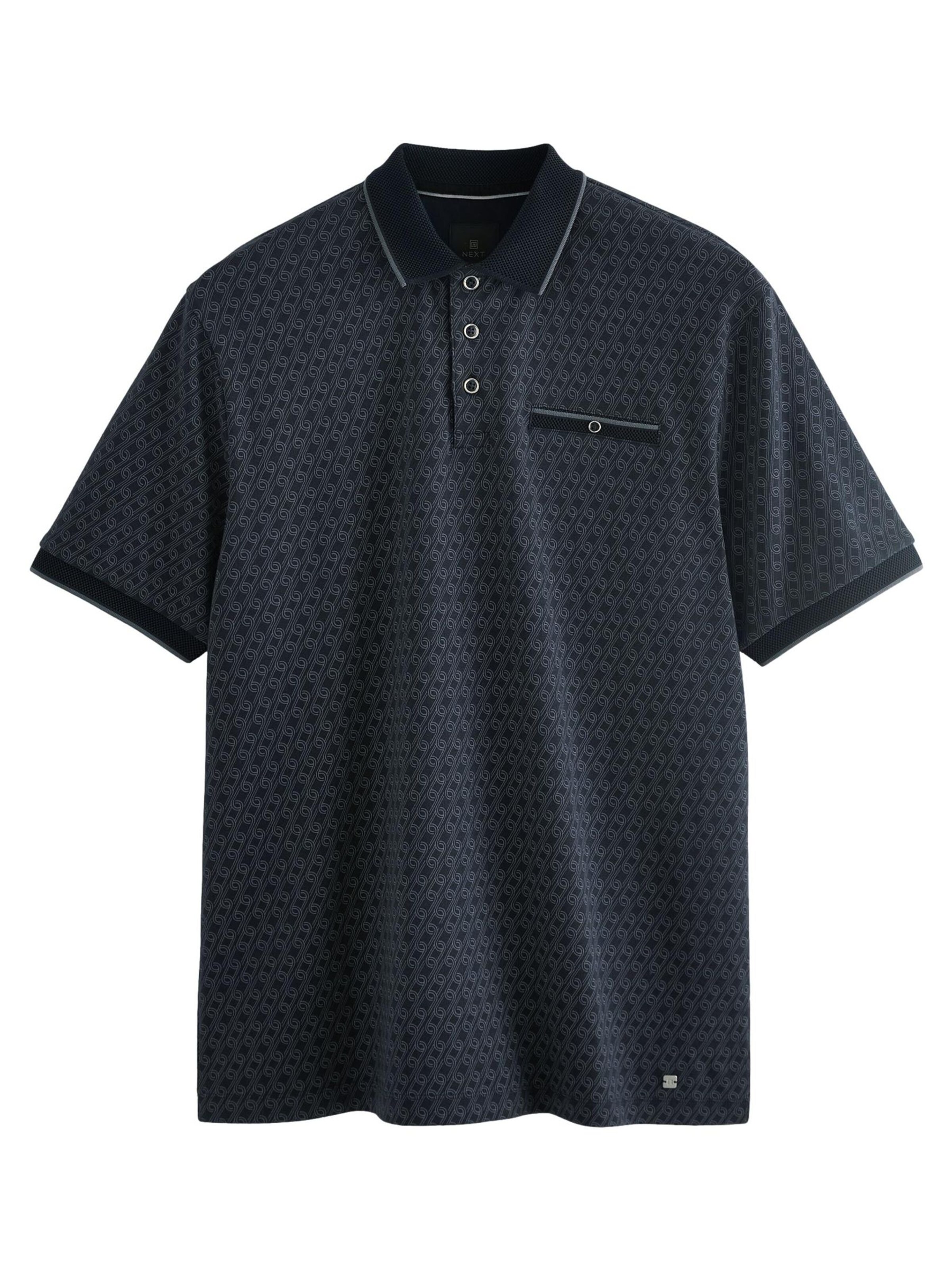 Next Tričko - Modrá: predná strana