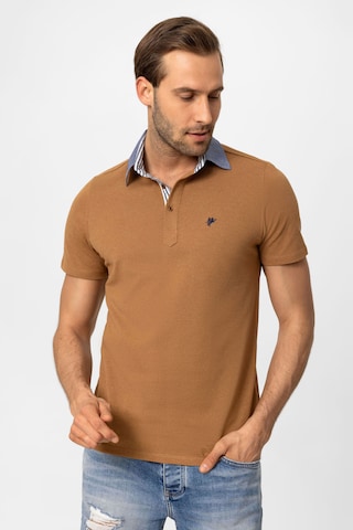 DENIM CULTURE Shirt 'Arben' in Brown: front