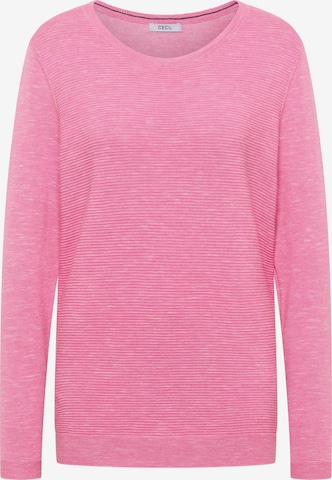CECIL Pullover in Pink: Vorderseite